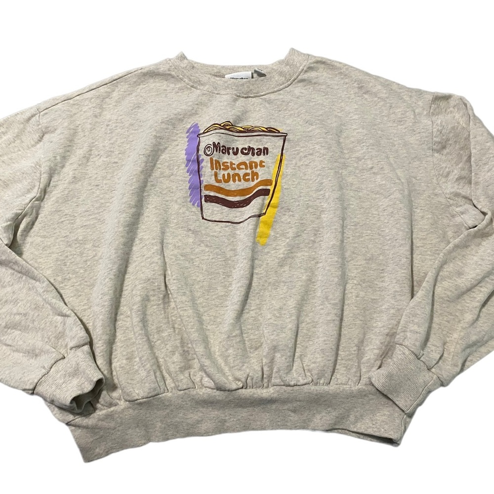 Maruchan instant lunch cup of noodles crop sweater